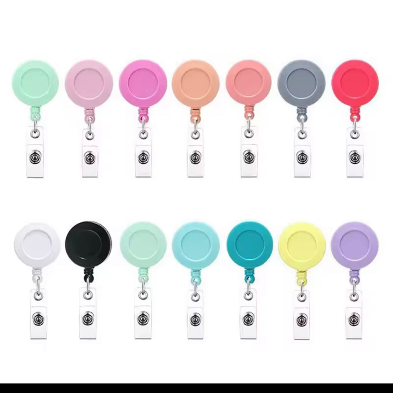 MedMuse Retractable Badge Holder – Cute Nurse ID Reel 💕