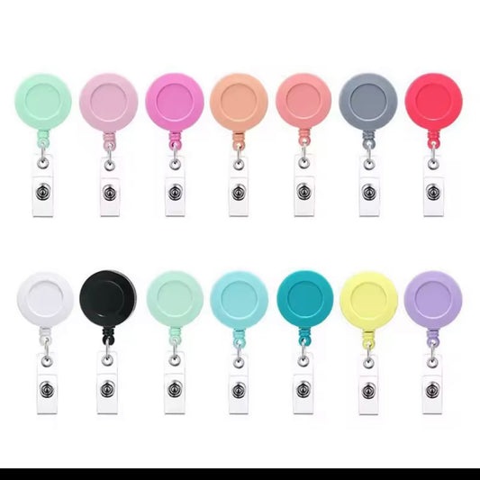 MedMuse Retractable Badge Holder – Cute Nurse ID Reel 💕